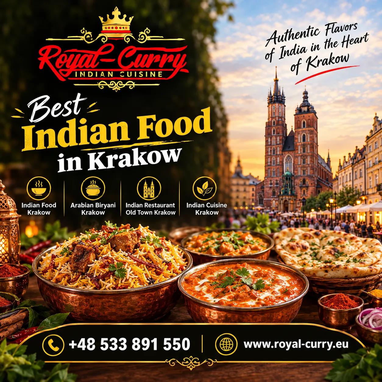 7 Must-Try Biryanis in Old Town Indian Restaurant in Krakow | Royal Curry